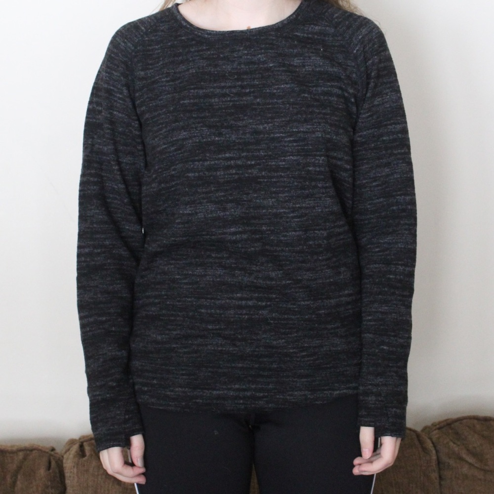black heavy shirt